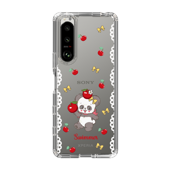 スリムプロテクションケース［ SWIMMER - チェリー - プーキー ］