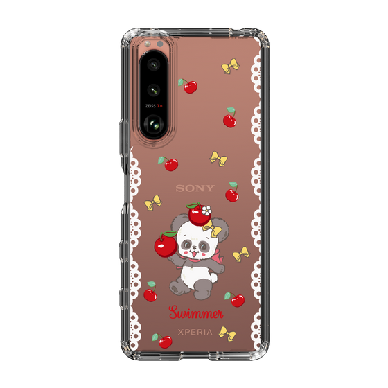 スリムプロテクションケース［ SWIMMER - チェリー - プーキー ］