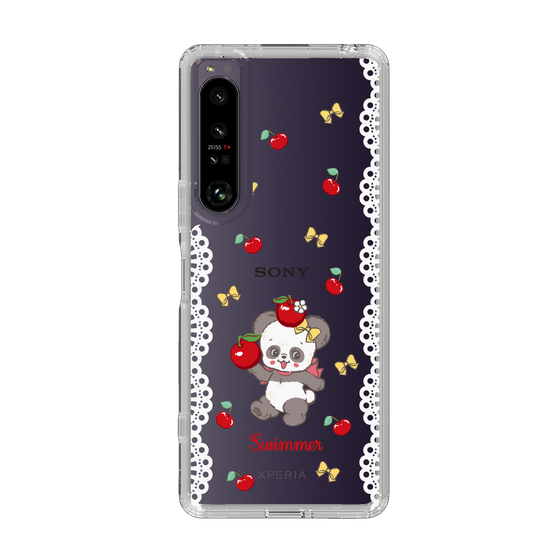 スリムプロテクションケース［ SWIMMER - チェリー - プーキー ］