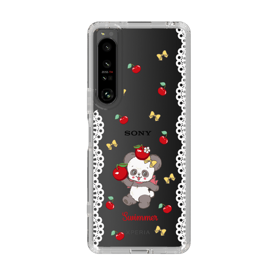 スリムプロテクションケース［ SWIMMER - チェリー - プーキー ］