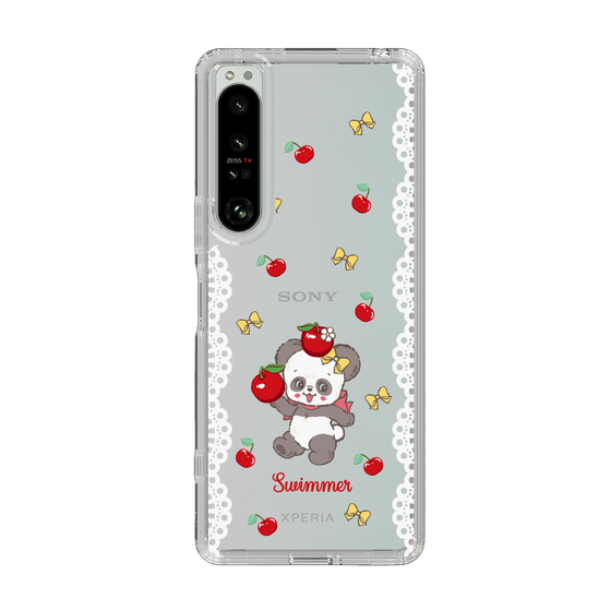 スリムプロテクションケース［ SWIMMER - チェリー - プーキー ］