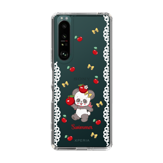 スリムプロテクションケース［ SWIMMER - チェリー - プーキー ］