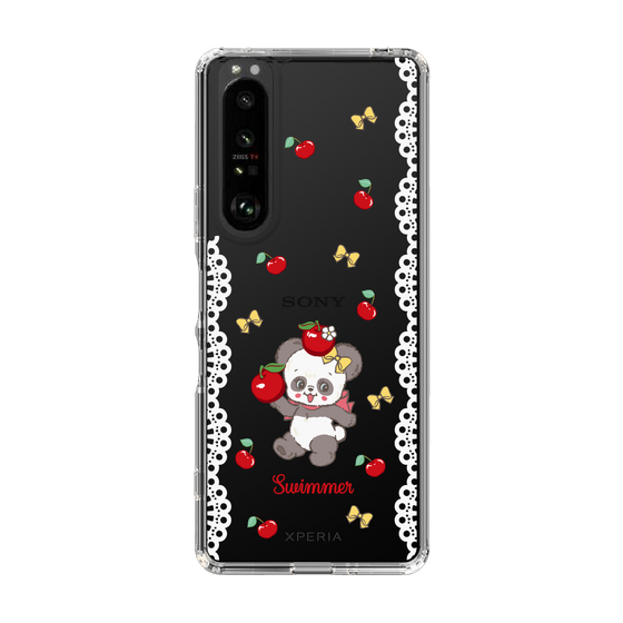 スリムプロテクションケース［ SWIMMER - チェリー - プーキー ］