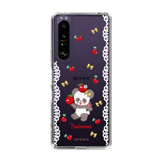 スリムプロテクションケース［ SWIMMER - チェリー - プーキー ］