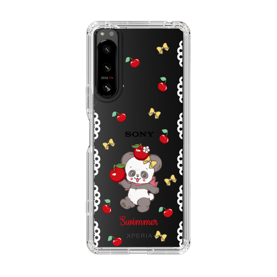 スリムプロテクションケース［ SWIMMER - チェリー - プーキー ］