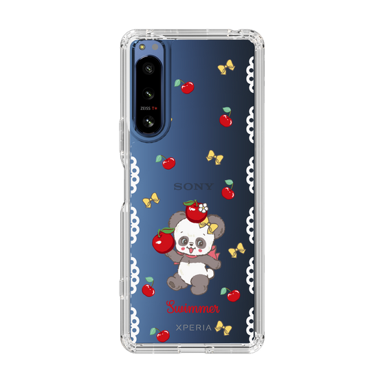 スリムプロテクションケース［ SWIMMER - チェリー - プーキー ］