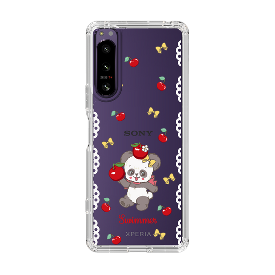 スリムプロテクションケース［ SWIMMER - チェリー - プーキー ］