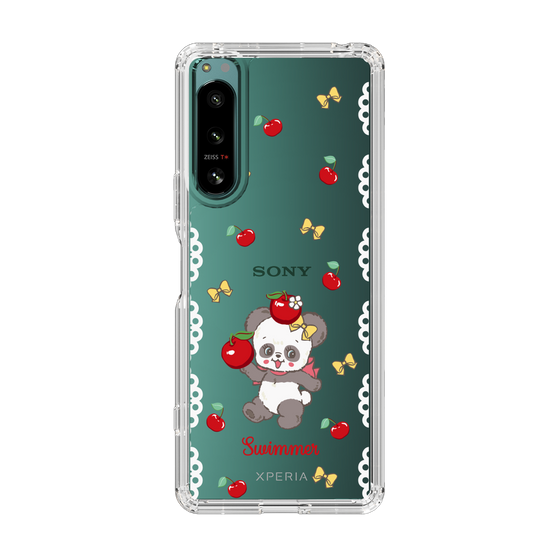 スリムプロテクションケース［ SWIMMER - チェリー - プーキー ］