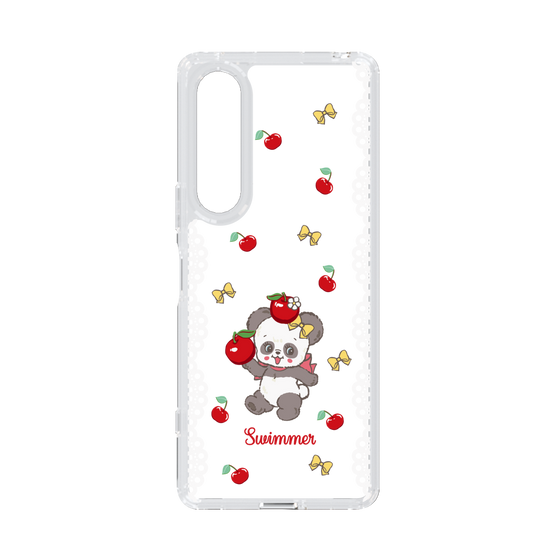 スリムプロテクションケース［ SWIMMER - チェリー - プーキー ］