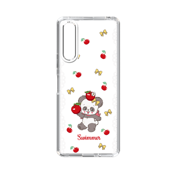 スリムプロテクションケース［ SWIMMER - チェリー - プーキー ］