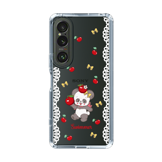 スリムプロテクションケース［ SWIMMER - チェリー - プーキー ］