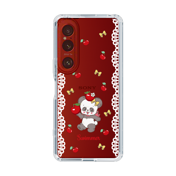 スリムプロテクションケース［ SWIMMER - チェリー - プーキー ］