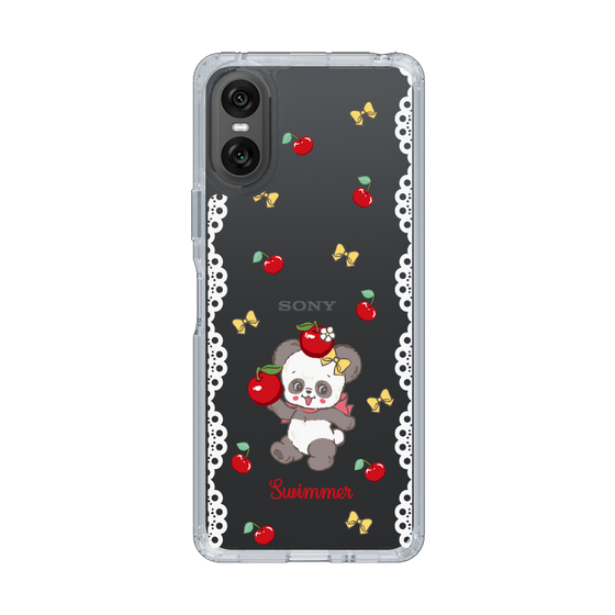 スリムプロテクションケース［ SWIMMER - チェリー - プーキー ］