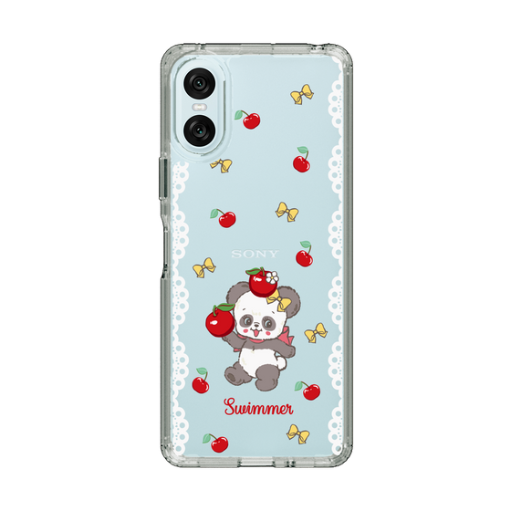 スリムプロテクションケース［ SWIMMER - チェリー - プーキー ］