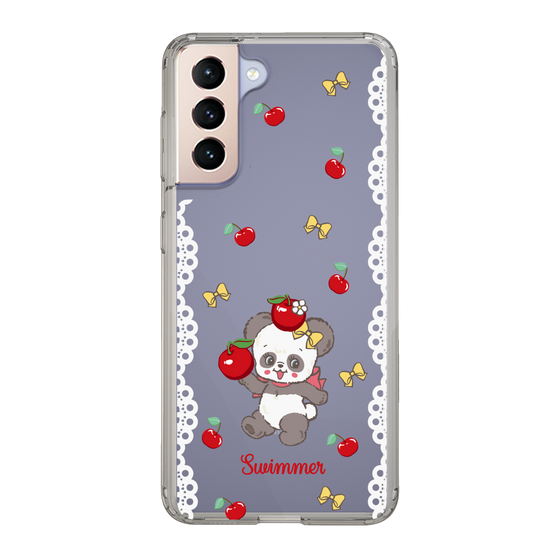 スリムプロテクションケース［ SWIMMER - チェリー - プーキー ］