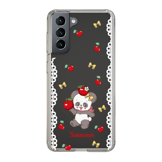 スリムプロテクションケース［ SWIMMER - チェリー - プーキー ］