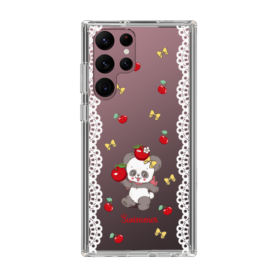 スリムプロテクションケース［ SWIMMER - チェリー - プーキー ］