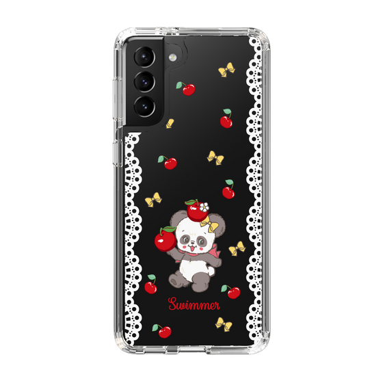 スリムプロテクションケース［ SWIMMER - チェリー - プーキー ］