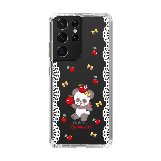 スリムプロテクションケース［ SWIMMER - チェリー - プーキー ］