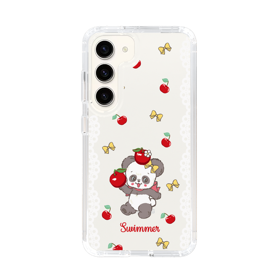 スリムプロテクションケース［ SWIMMER - チェリー - プーキー ］
