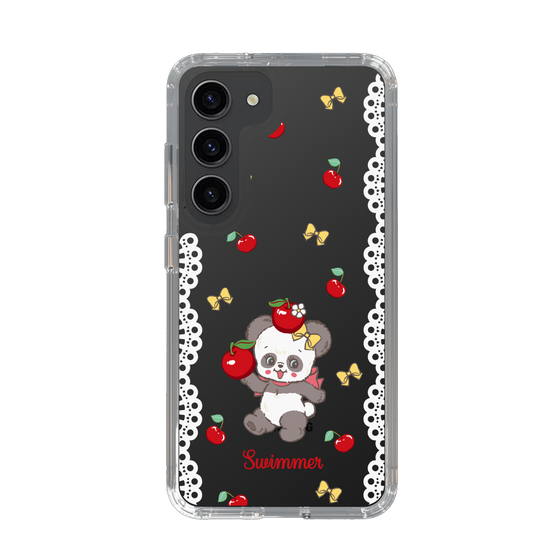 スリムプロテクションケース［ SWIMMER - チェリー - プーキー ］