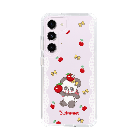 スリムプロテクションケース［ SWIMMER - チェリー - プーキー ］