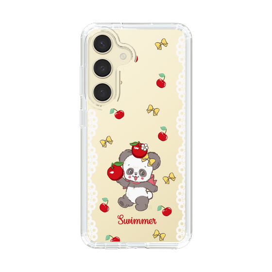 スリムプロテクションケース［ SWIMMER - チェリー - プーキー ］