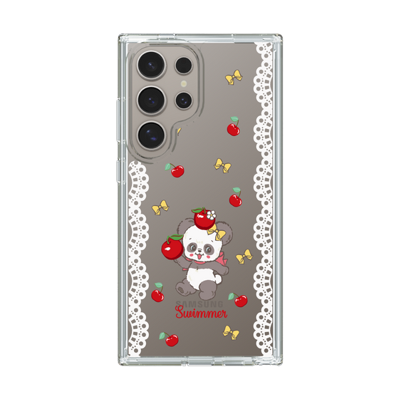 スリムプロテクションケース［ SWIMMER - チェリー - プーキー ］