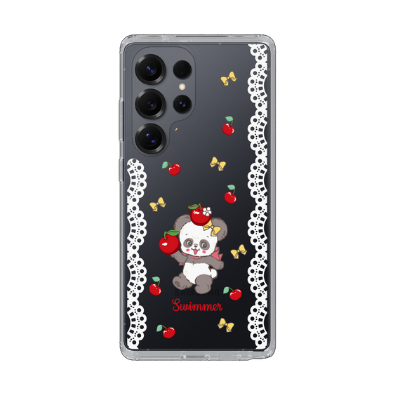 スリムプロテクションケース［ SWIMMER - チェリー - プーキー ］