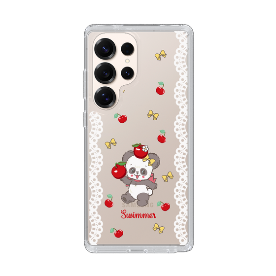 スリムプロテクションケース［ SWIMMER - チェリー - プーキー ］