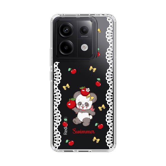 スリムプロテクションケース［ SWIMMER - チェリー - プーキー ］