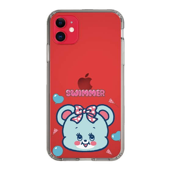 スリムプロテクションケース［ SWIMMER - フェイス - ハグリー ］