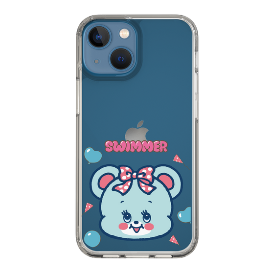 スリムプロテクションケース［ SWIMMER - フェイス - ハグリー ］