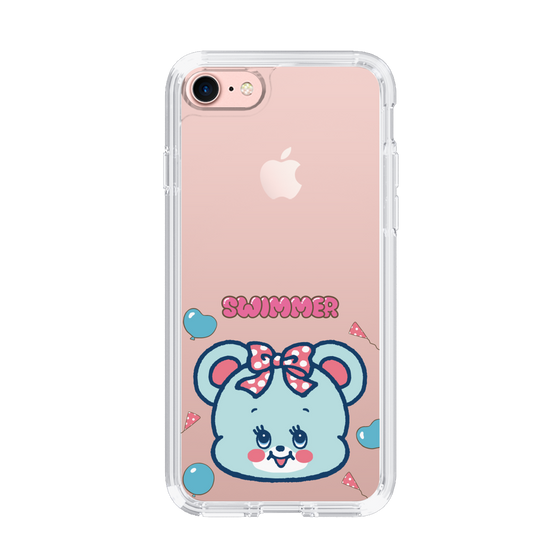 スリムプロテクションケース［ SWIMMER - フェイス - ハグリー ］