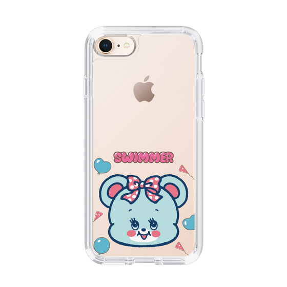 スリムプロテクションケース［ SWIMMER - フェイス - ハグリー ］