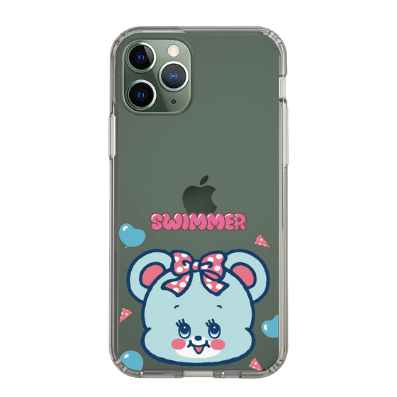 スリムプロテクションケース［ SWIMMER - フェイス - ハグリー ］