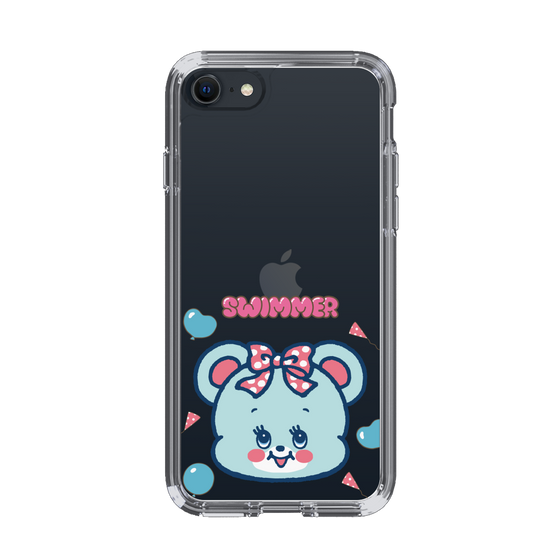 スリムプロテクションケース［ SWIMMER - フェイス - ハグリー ］