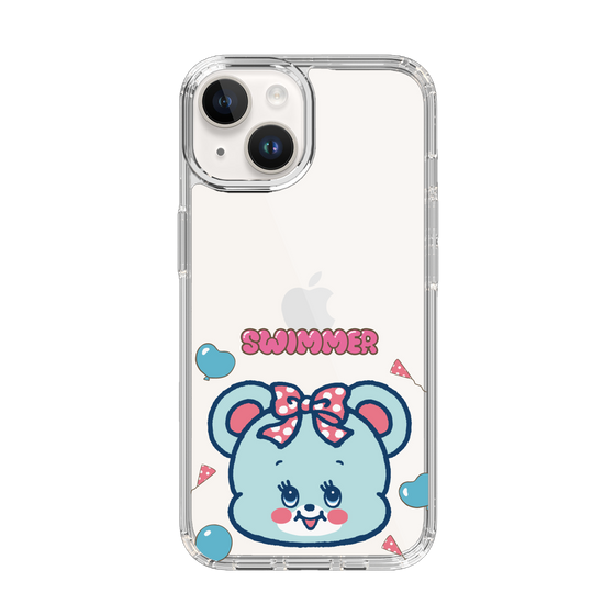 スリムプロテクションケース［ SWIMMER - フェイス - ハグリー ］