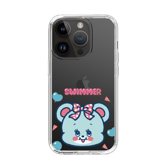 スリムプロテクションケース［ SWIMMER - フェイス - ハグリー ］