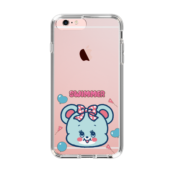 スリムプロテクションケース［ SWIMMER - フェイス - ハグリー ］