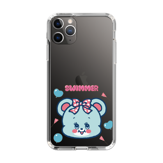 スリムプロテクションケース［ SWIMMER - フェイス - ハグリー ］