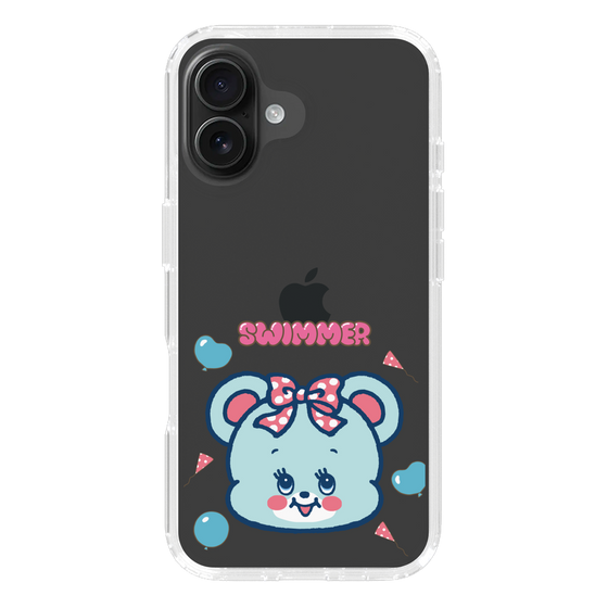 スリムプロテクションケース［ SWIMMER - フェイス - ハグリー ］