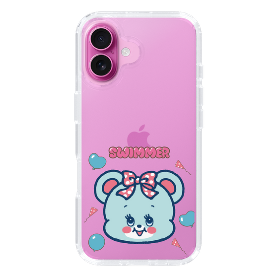 スリムプロテクションケース［ SWIMMER - フェイス - ハグリー ］