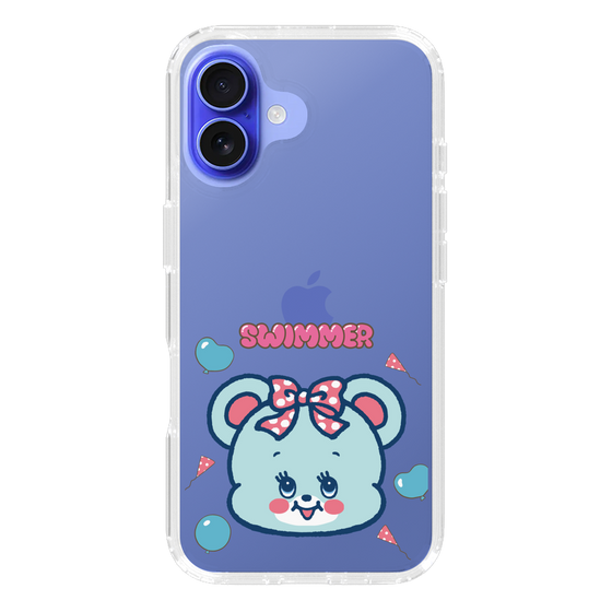 スリムプロテクションケース［ SWIMMER - フェイス - ハグリー ］