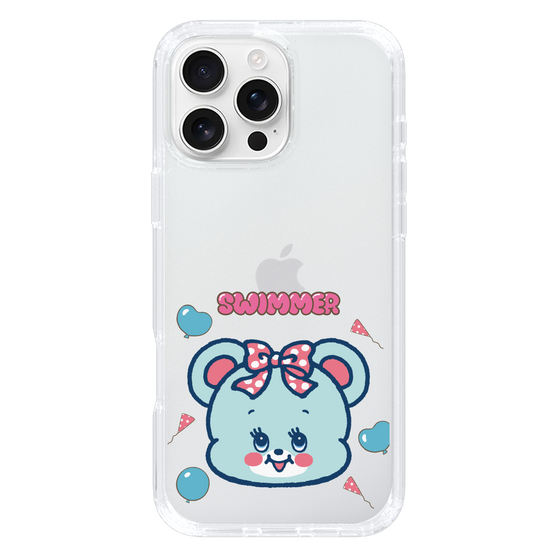 スリムプロテクションケース［ SWIMMER - フェイス - ハグリー ］