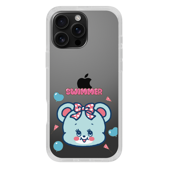 スリムプロテクションケース［ SWIMMER - フェイス - ハグリー ］