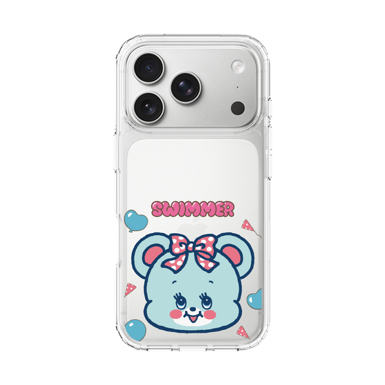 スリムプロテクションケース［ SWIMMER - フェイス - ハグリー ］