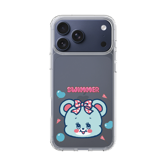 スリムプロテクションケース［ SWIMMER - フェイス - ハグリー ］