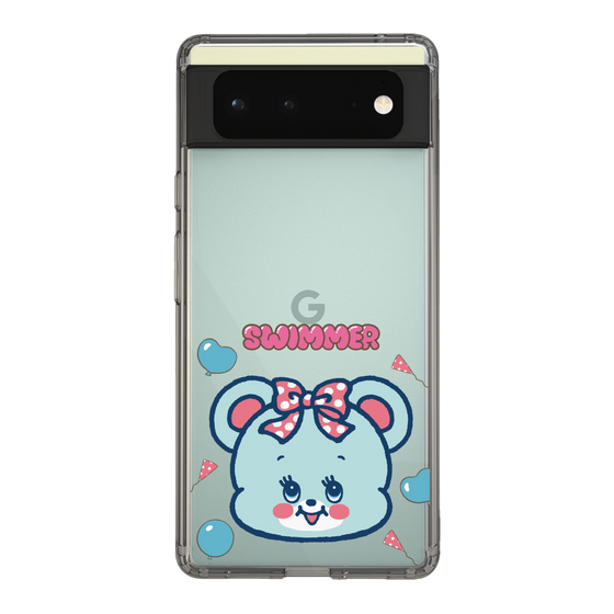 スリムプロテクションケース［ SWIMMER - フェイス - ハグリー ］