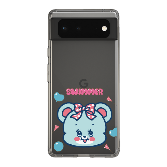 スリムプロテクションケース［ SWIMMER - フェイス - ハグリー ］